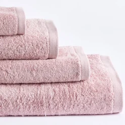Toalla algodón 550 gr/m2 rose