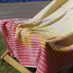 Toalla playa velour beach rose